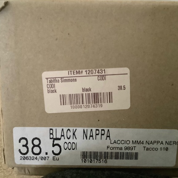 Tabitha Simmons Codi Over the Knee Black Lace Up Combat Boots Size 38.5 New! - Picture 14 of 16